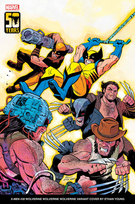 X-MEN #30D ETHAN YOUNG WOLVERINE WOLVERINE WOLVERINE VAR