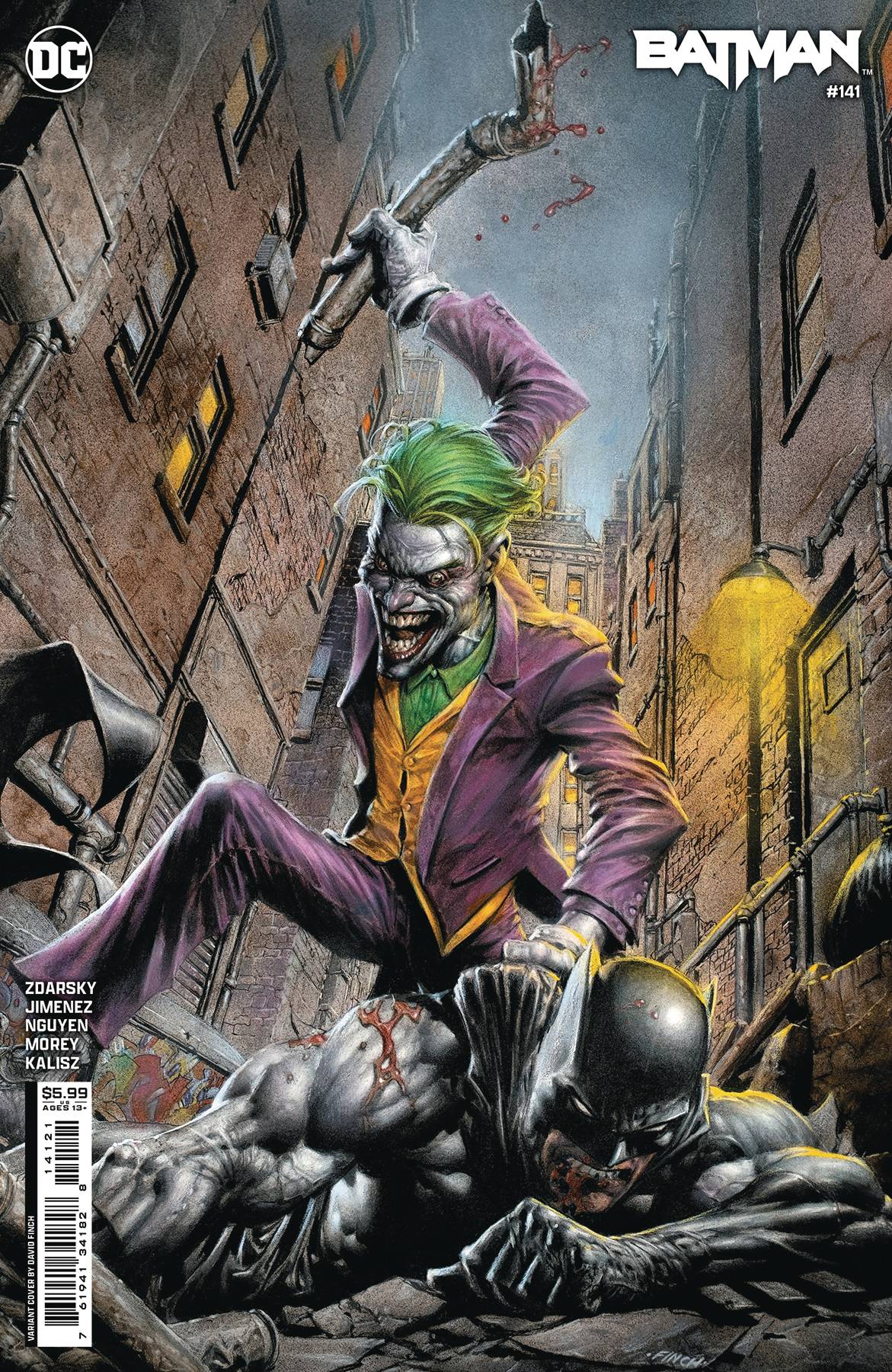 BATMAN #141 FINCH VAR