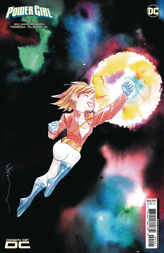 POWER GIRL #4B NGUYEN VAR