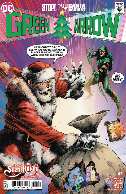 GREEN ARROW #7C (OF 12) HAIRSINE SANTA VAR