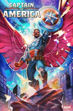 CAPTAIN AMERICA #6C MANHANINI BLACK HISTORY MONTH VAR