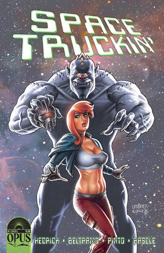 SPACE TRUCKIN #1D FOC LINSNER VARIANT