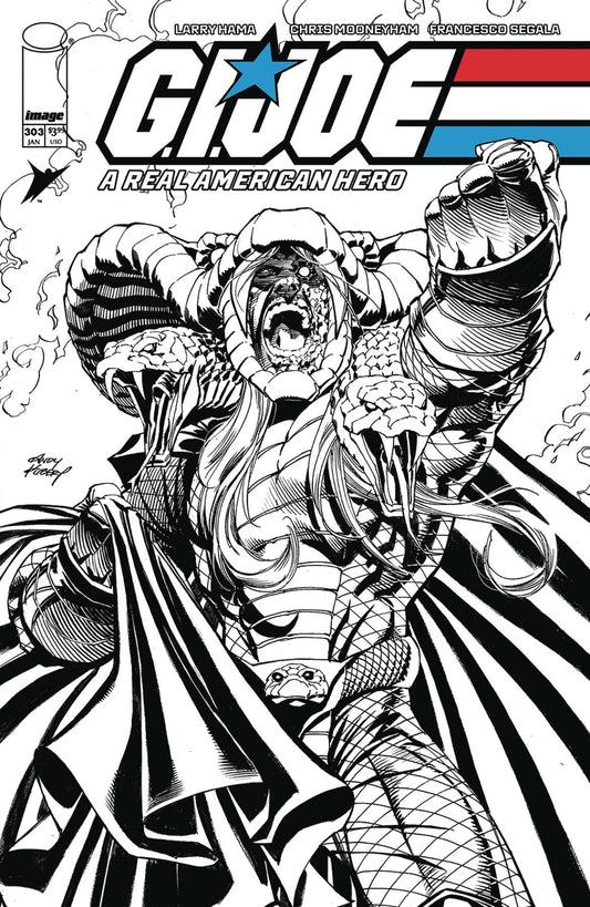 GI JOE A REAL AMERICAN HERO #303B KUBERT VAR