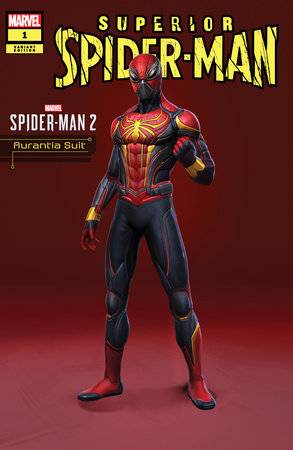 SUPERIOR SPIDER-MAN #1E AURANTIA SUIT SPIDER-MAN 2 VARIANT
