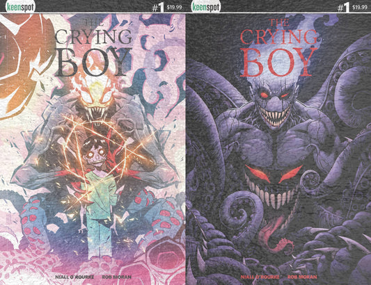 CRYING BOY #1H HOLOFOIL FLIP VAR