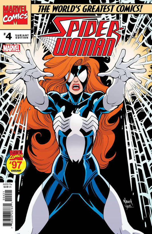 SPIDER-WOMAN #4B TODD NAUCK MARVEL 97 VAR