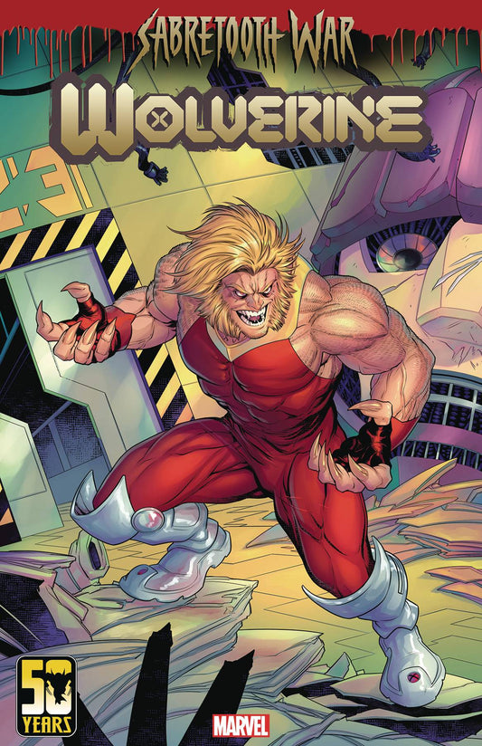 WOLVERINE #43B HETRICK SABRETOOTH VAR