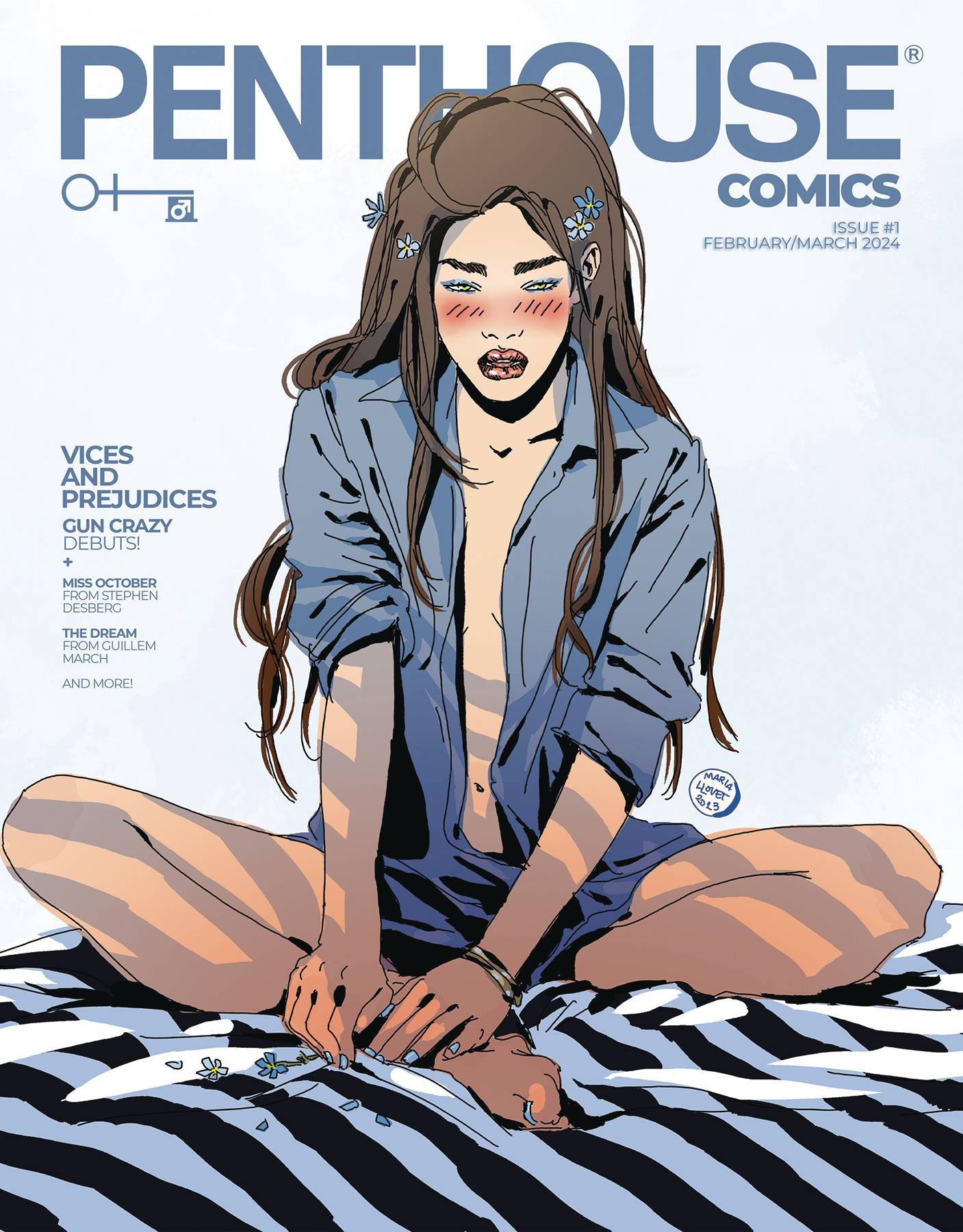 PENTHOUSE COMICS #1I 1:10 LLOVET INCENTIVE VAR (MR)