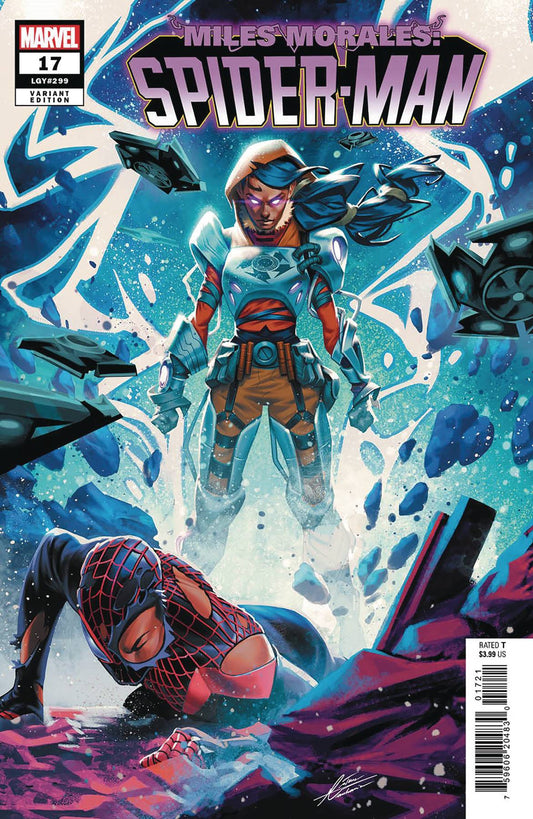 MILES MORALES SPIDER-MAN #17B MANHANINI VAR