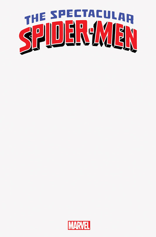 SPECTACULAR SPIDER-MEN #1C BLANK COVER VAR