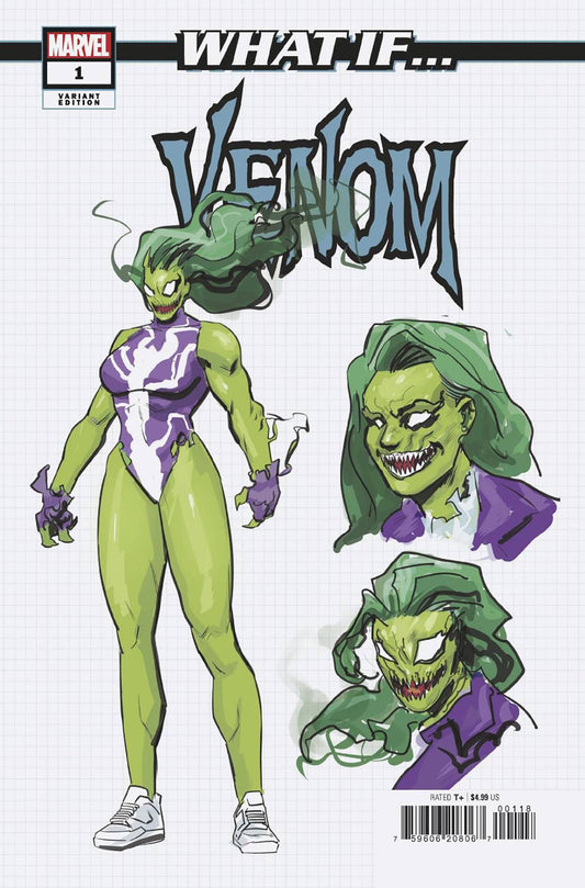 WHAT IF VENOM #1R 1:10 HERVAS DESIGN VAR
