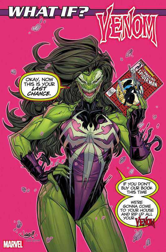 WHAT IF VENOM #1D MEYERS VAR