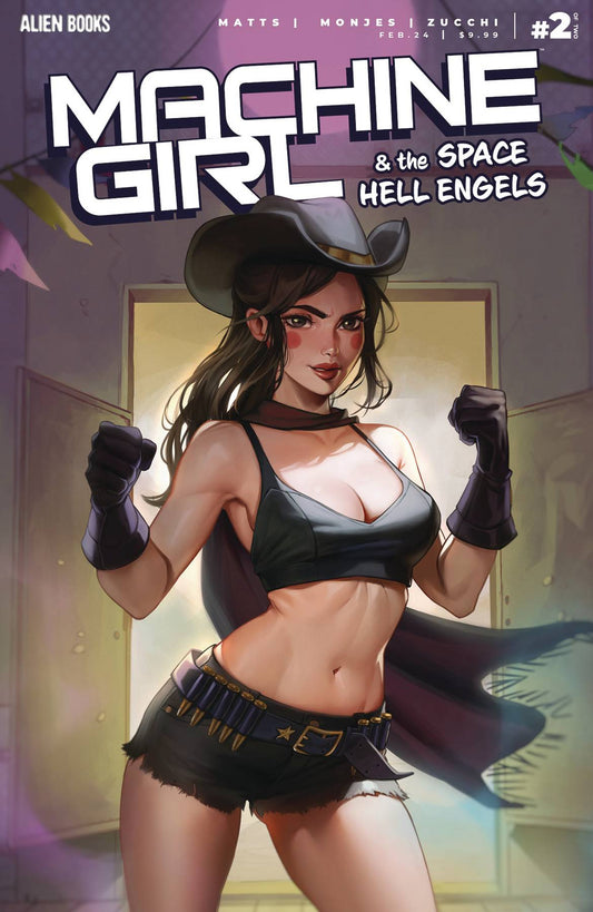 MACHINE GIRL & SPACE HELL ENGELS #2B SOLO VAR