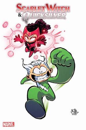SCARLET WITCH & QUICKSILVER #1C SKOTTIE YOUNG VAR