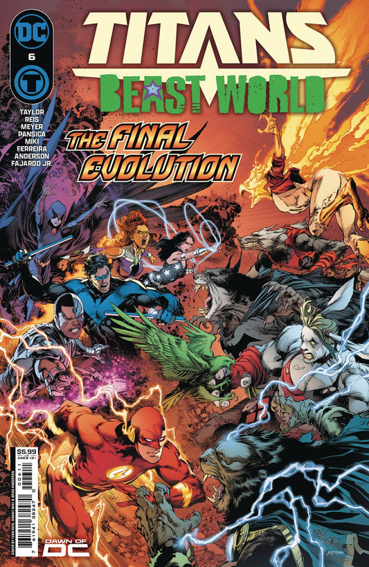 TITANS BEAST WORLD #6A (OF 6)