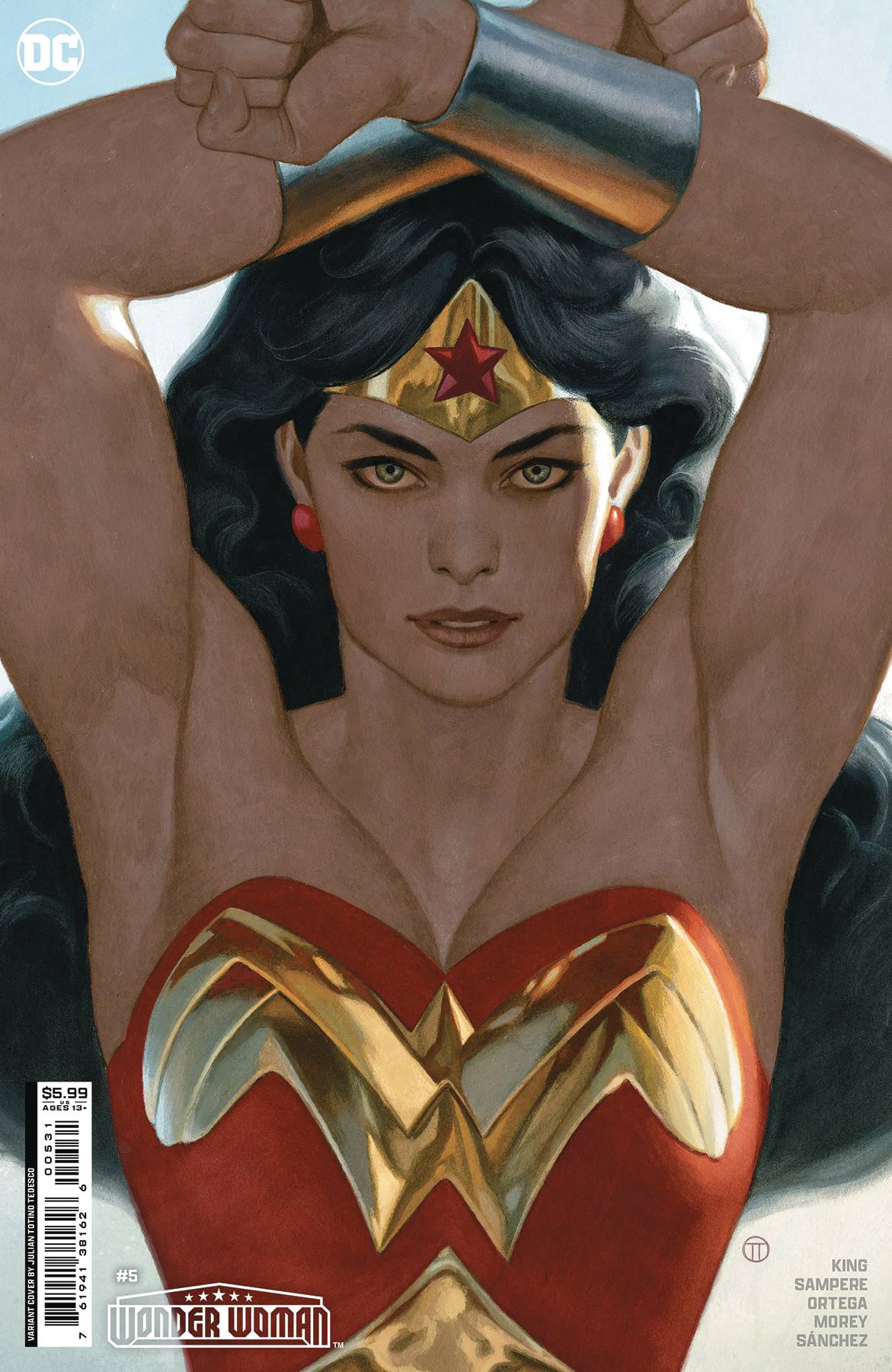 WONDER WOMAN #5C TEDESCO VAR