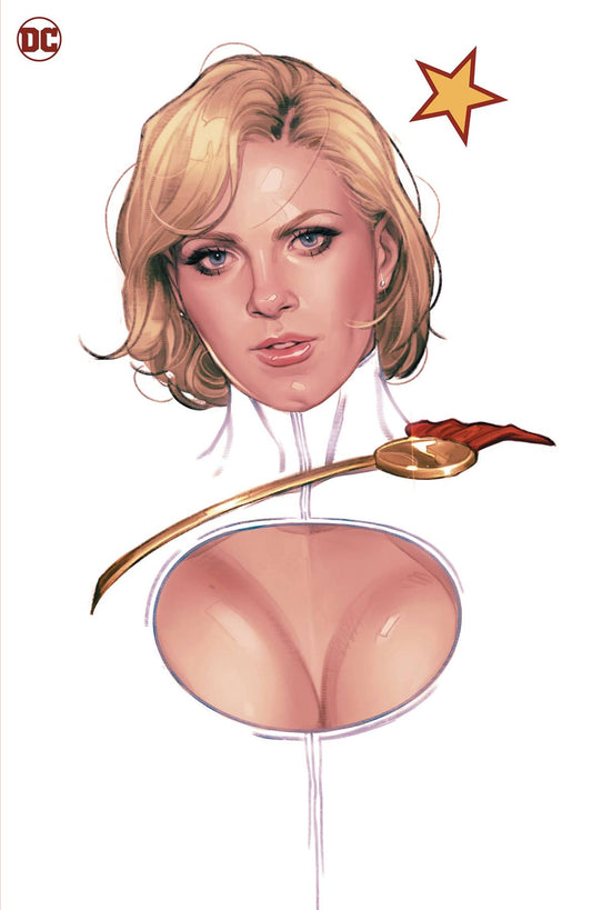 POWER GIRL UNCOVERED #1D (ONE SHOT) SWAY SWABY FOIL VAR