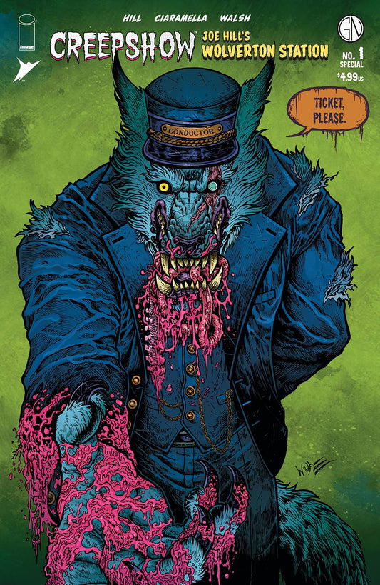 CREEPSHOW JOE HILLS WOLVERTON STATION (ONE SHOT) CVR C 1:10 WOLF INCENTIVE VAR (MR)
