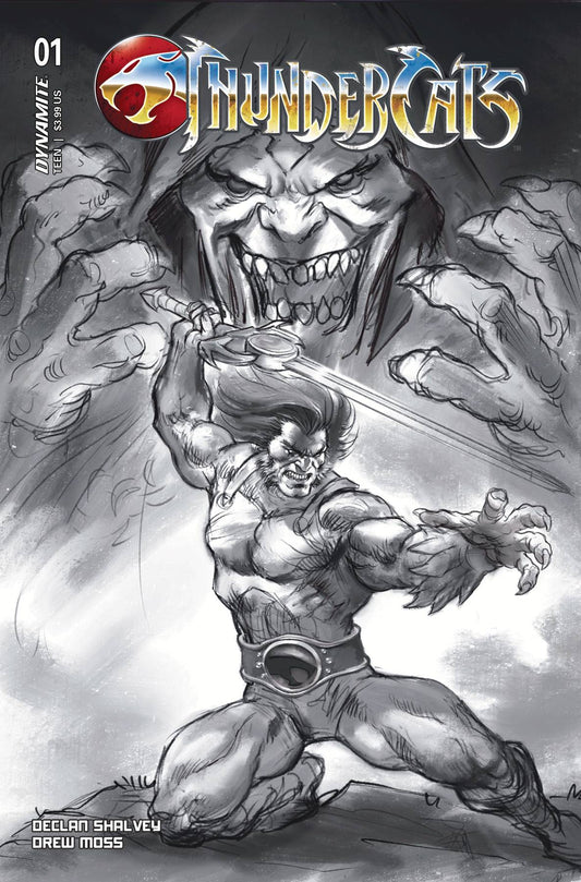 THUNDERCATS #1R 1:15 PARRILLO LINE ART INCENTIVE VAR