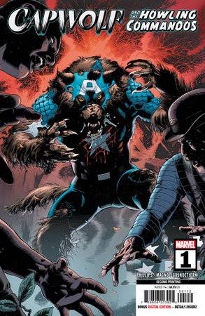 CAPWOLF HOWLING COMMANDOS #1 2ND PRINTING