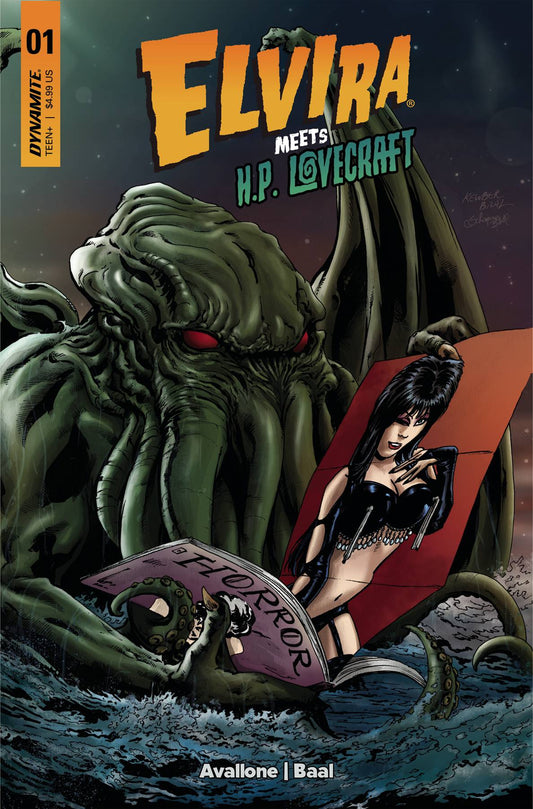 ELVIRA MEETS HP LOVECRAFT #1B BAAL VAR