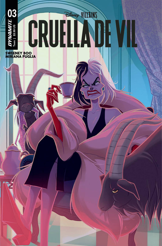 DISNEY VILLAINS CRUELLA DE VIL #3A