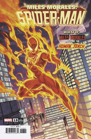 MILES MORALES SPIDER-MAN #18F COELLO WHAT IF VAR