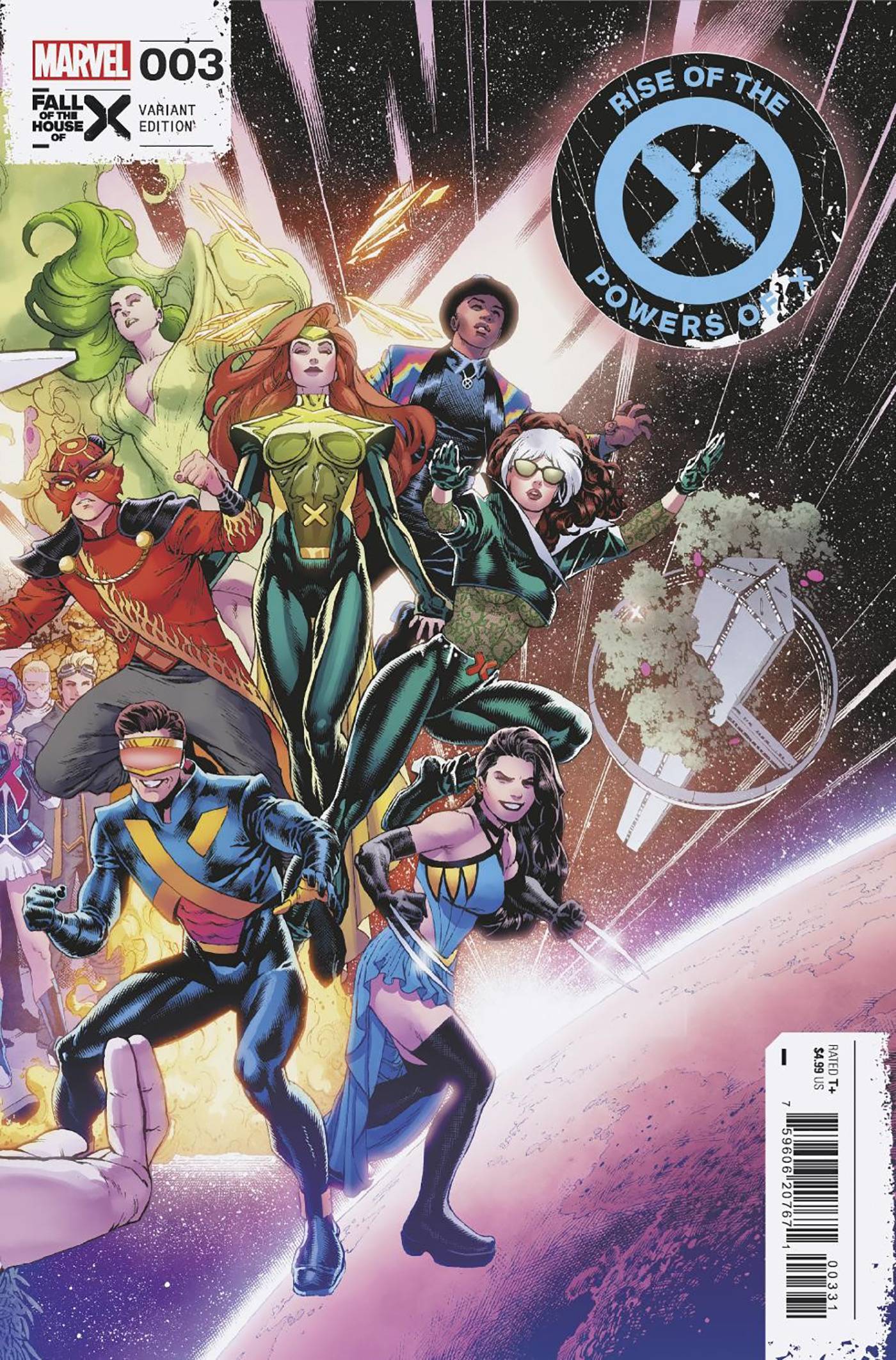 RISE OF THE POWERS OF X #3C SIQUEIRA CONNECT VAR
