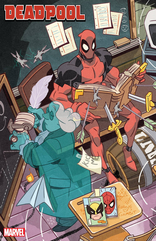 DEADPOOL #1 GALLOWAY SATURDAY MORNING CONNECT VAR