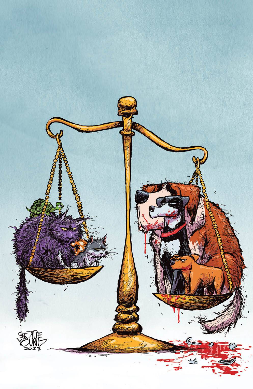 ANIMAL POUND #1 (OF 4) FOC REVEAL UNLOCKABLE YOUNG (MR)