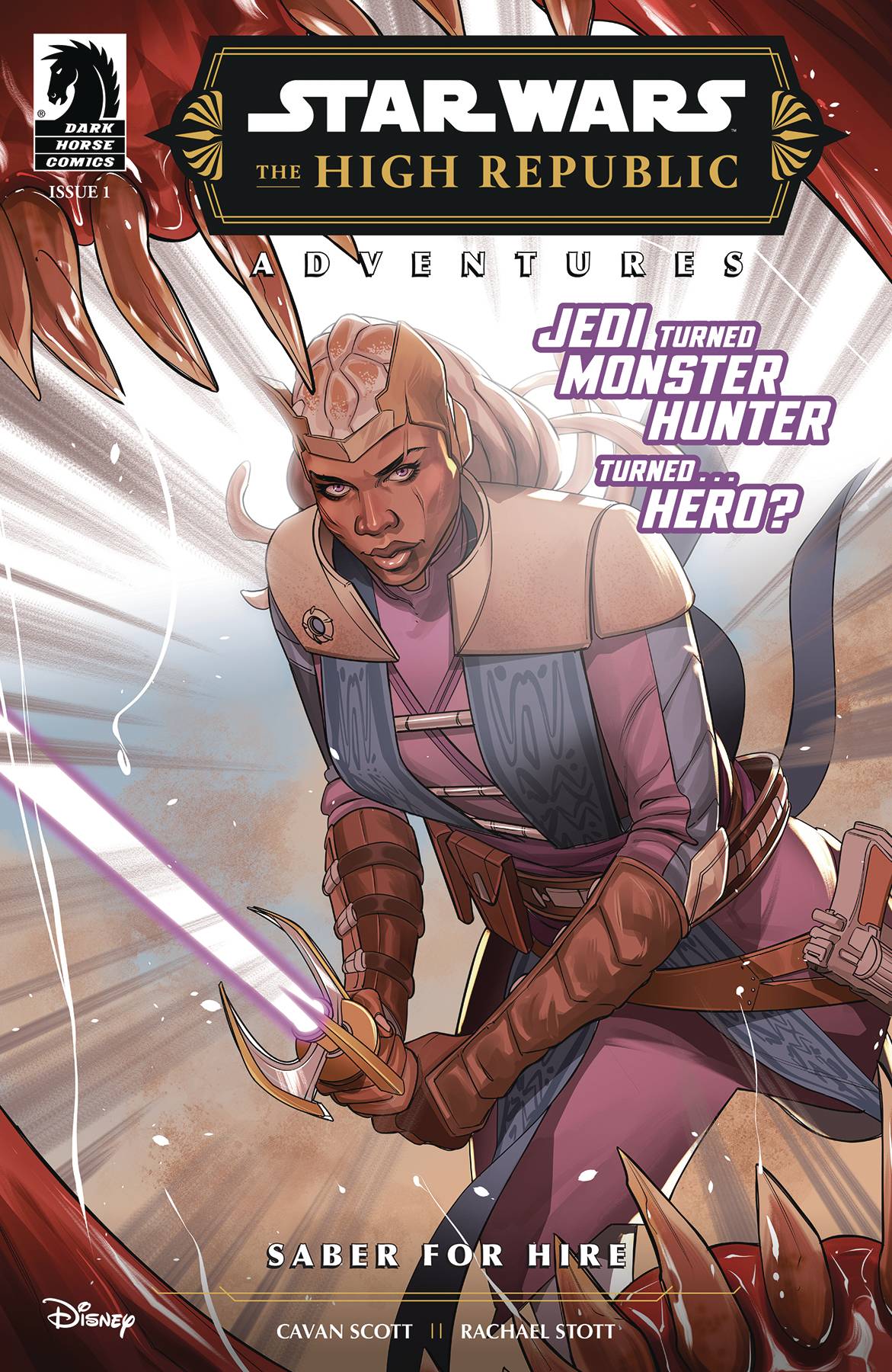 STAR WARS HIGH REPUBLIC ADVENTURES SABER FOR HIRE #1A