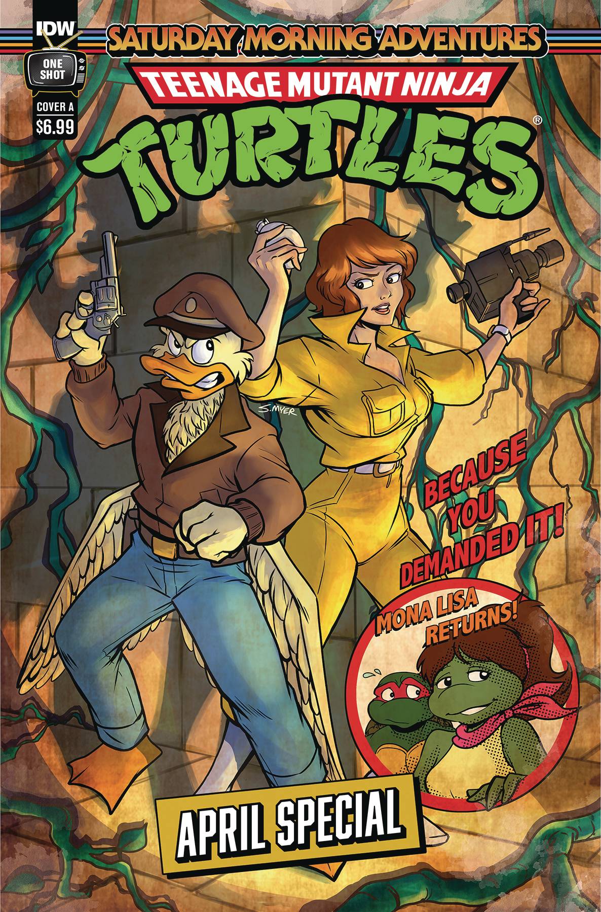 TMNT SATURDAY MORNING ADV APRIL SPECIAL #1A