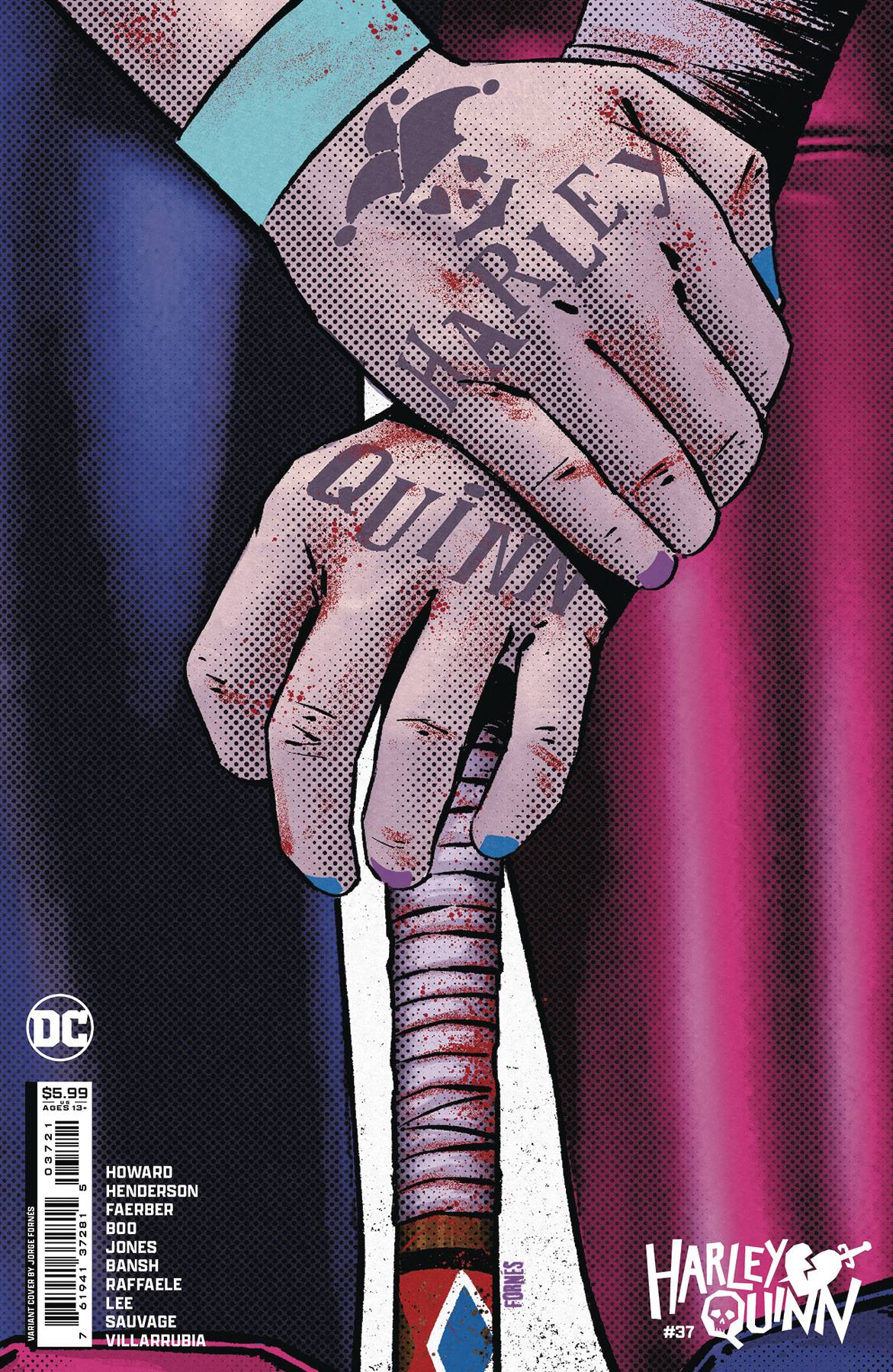 HARLEY QUINN #37B FORNES VAR