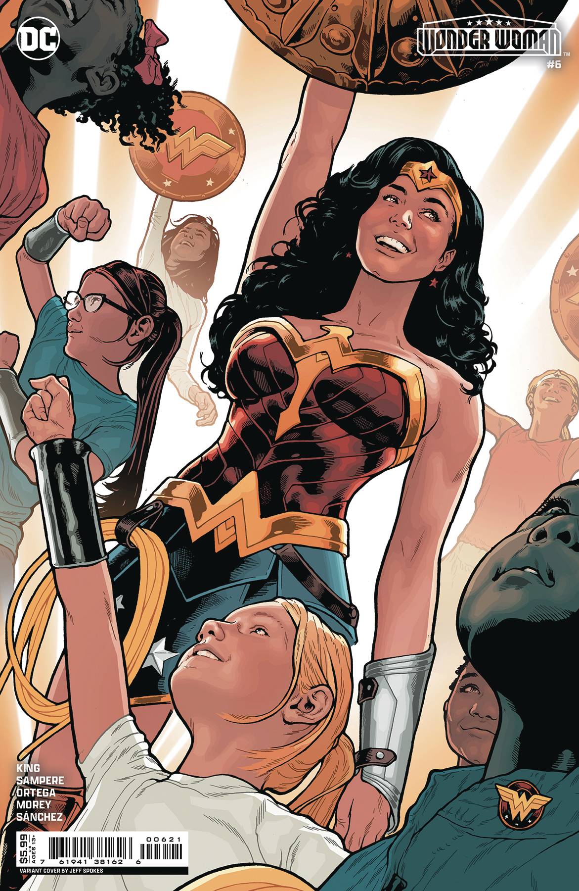WONDER WOMAN #6B SPOKES VAR