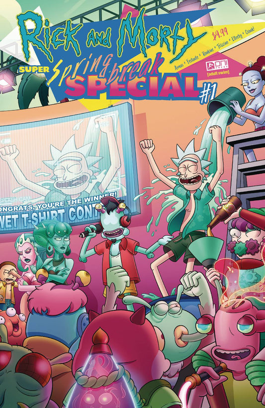 RICK AND MORTY SUPER SPRING BREAK SPECIAL #1B BLAKE VAR (MR)