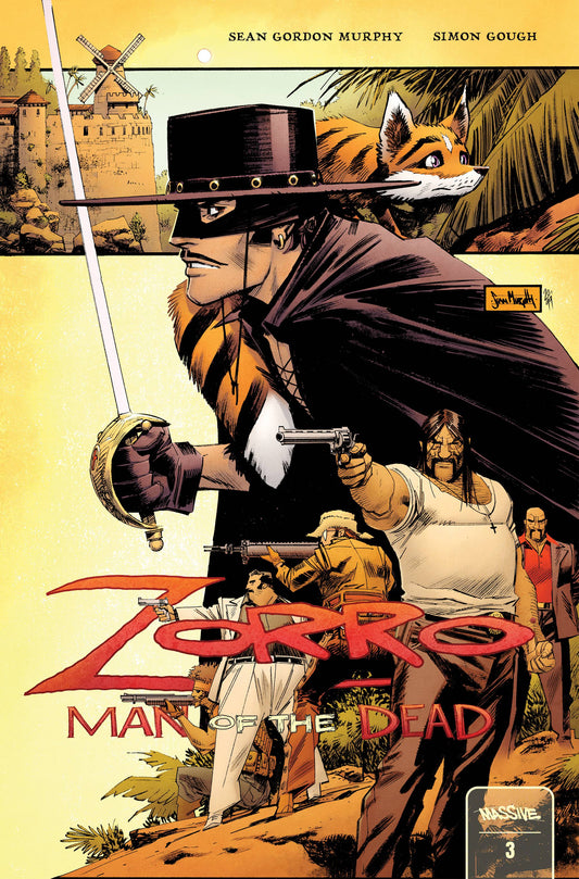 ZORRO MAN OF THE DEAD #3A (OF 4) (MR)