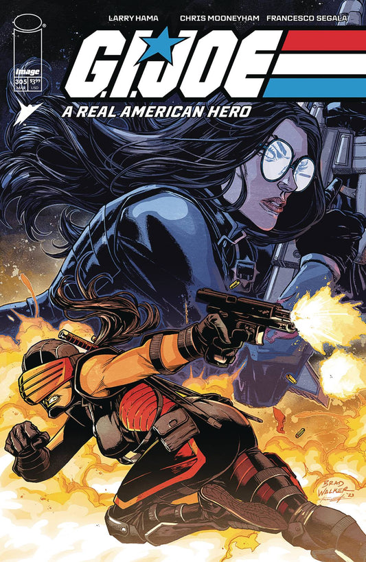 GI JOE A REAL AMERICAN HERO #305C 1:10 WALKER & SEGALA INCENTIVE VAR
