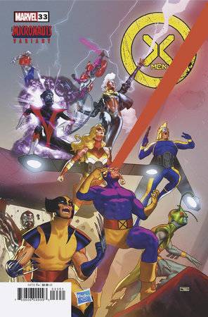 X-MEN #33E CLARKE MICRONAUTS VAR