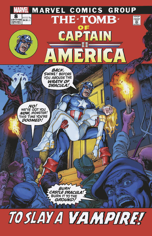 CAPTAIN AMERICA #8C YARDIN VAMPIRE VAR