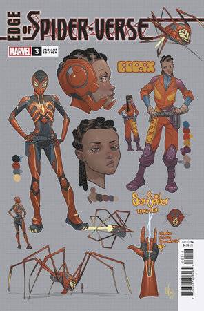 EDGE OF SPIDER-VERSE #3R 1:10 WOODS DESIGN INCENTIVE VAR