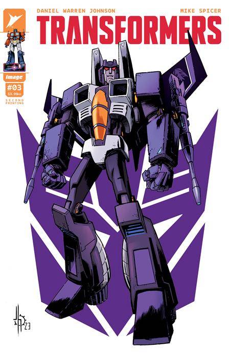 TRANSFORMERS #3 Second Printing