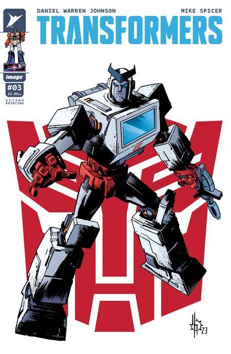 TRANSFORMERS #3 Second Printing Cvr B Jason Howard Var