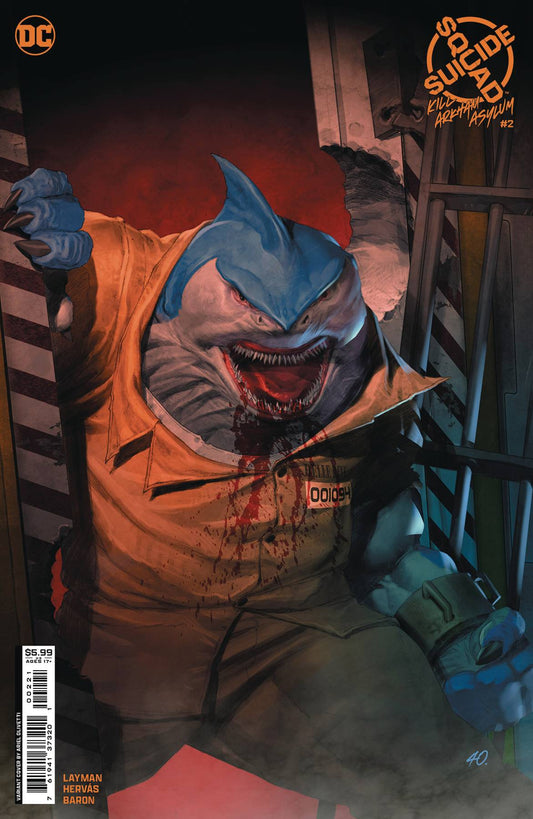 SUICIDE SQUAD KILL ARKHAM ASYLUM #2B (OF 5) OLIVETTI VAR (MR)