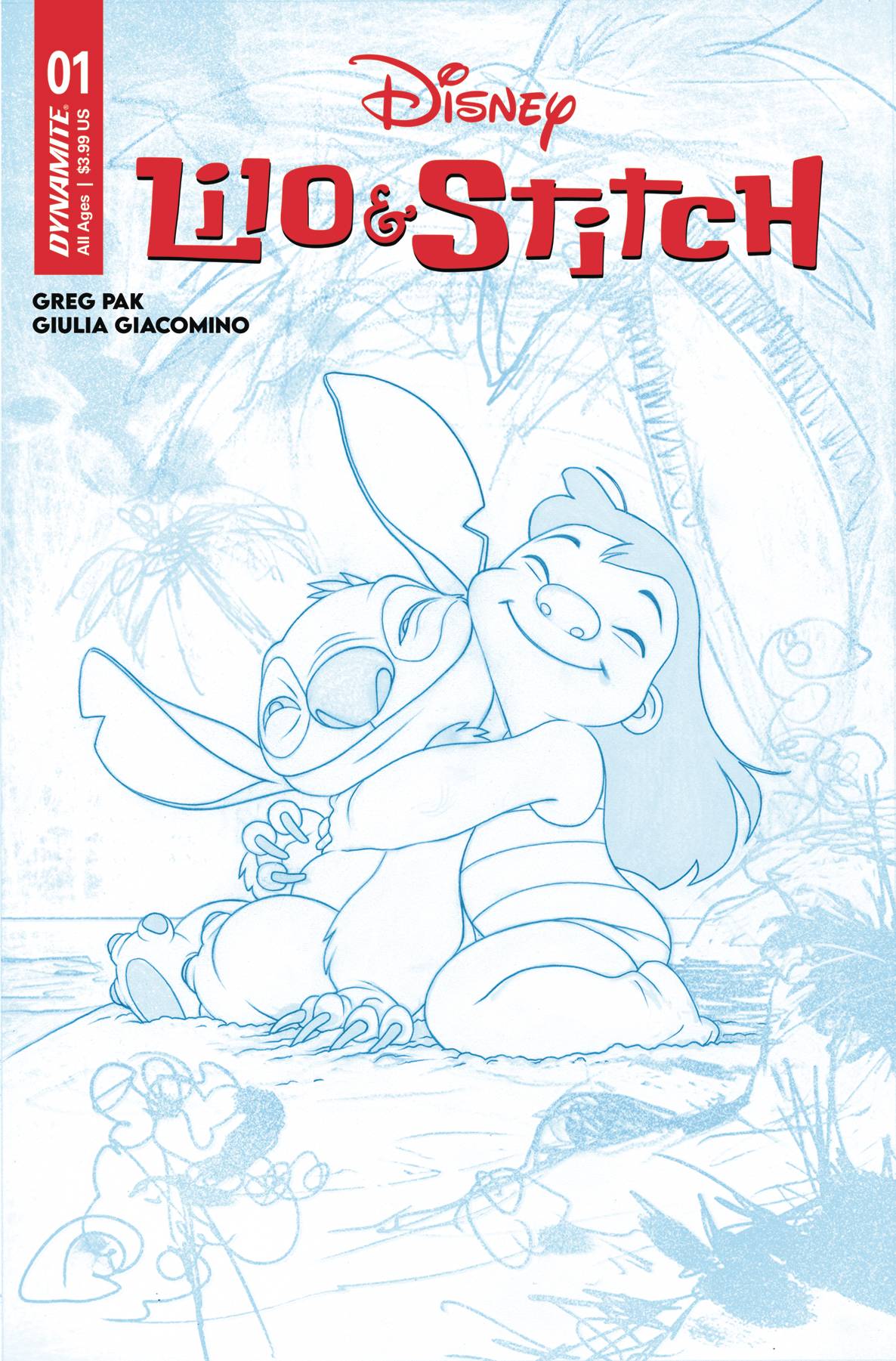 LILO & STITCH #1Q 1:10  MIDDLETON SKETCH INCENTIVE VAR