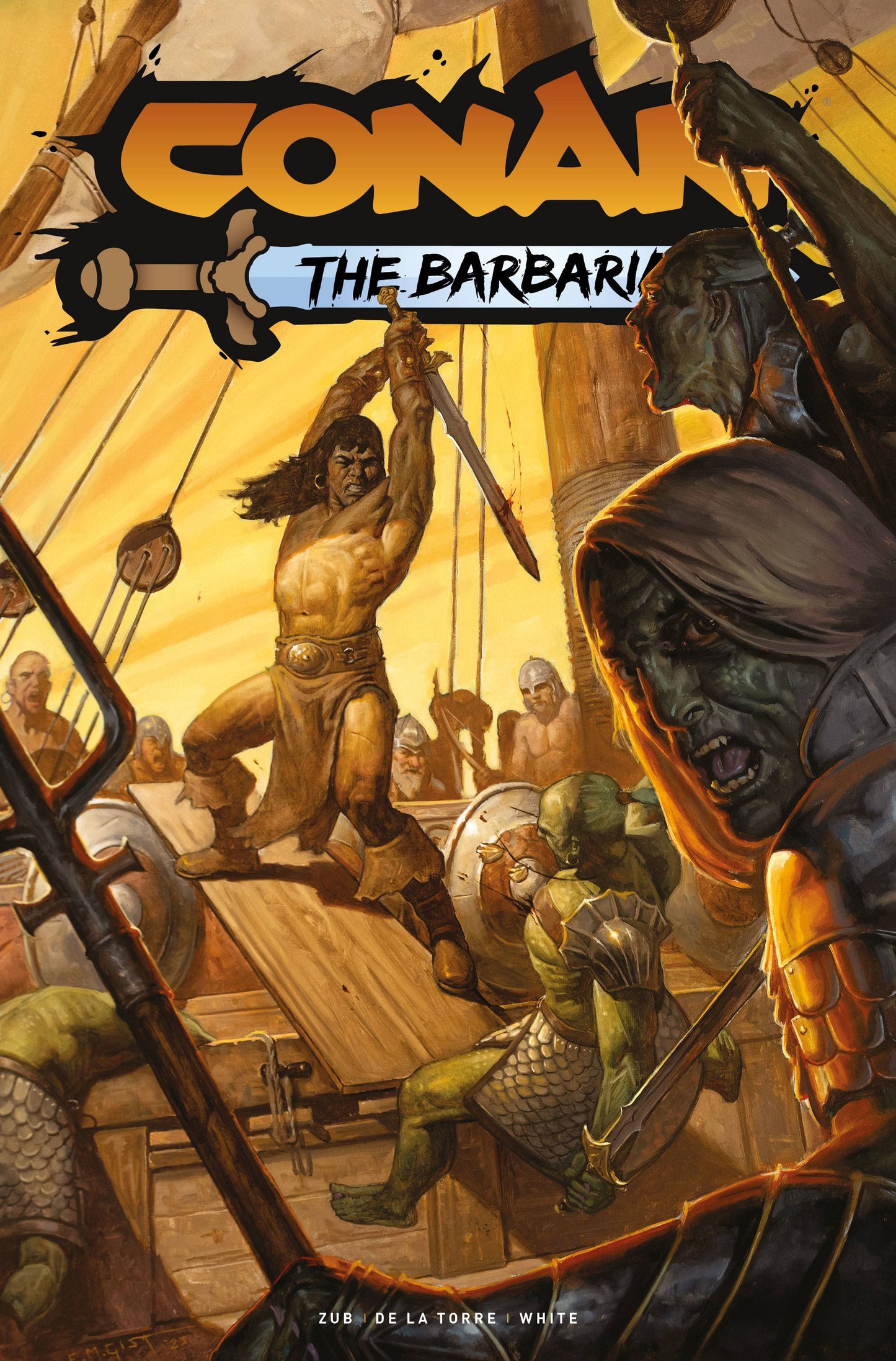 CONAN BARBARIAN #10B GIST VAR (MR)