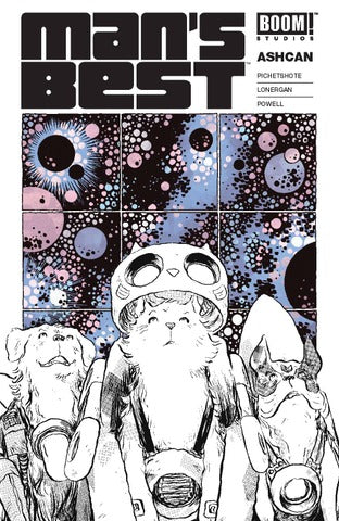 MANS BEST #1A (OF 5) ASHCAN LONGERGAN