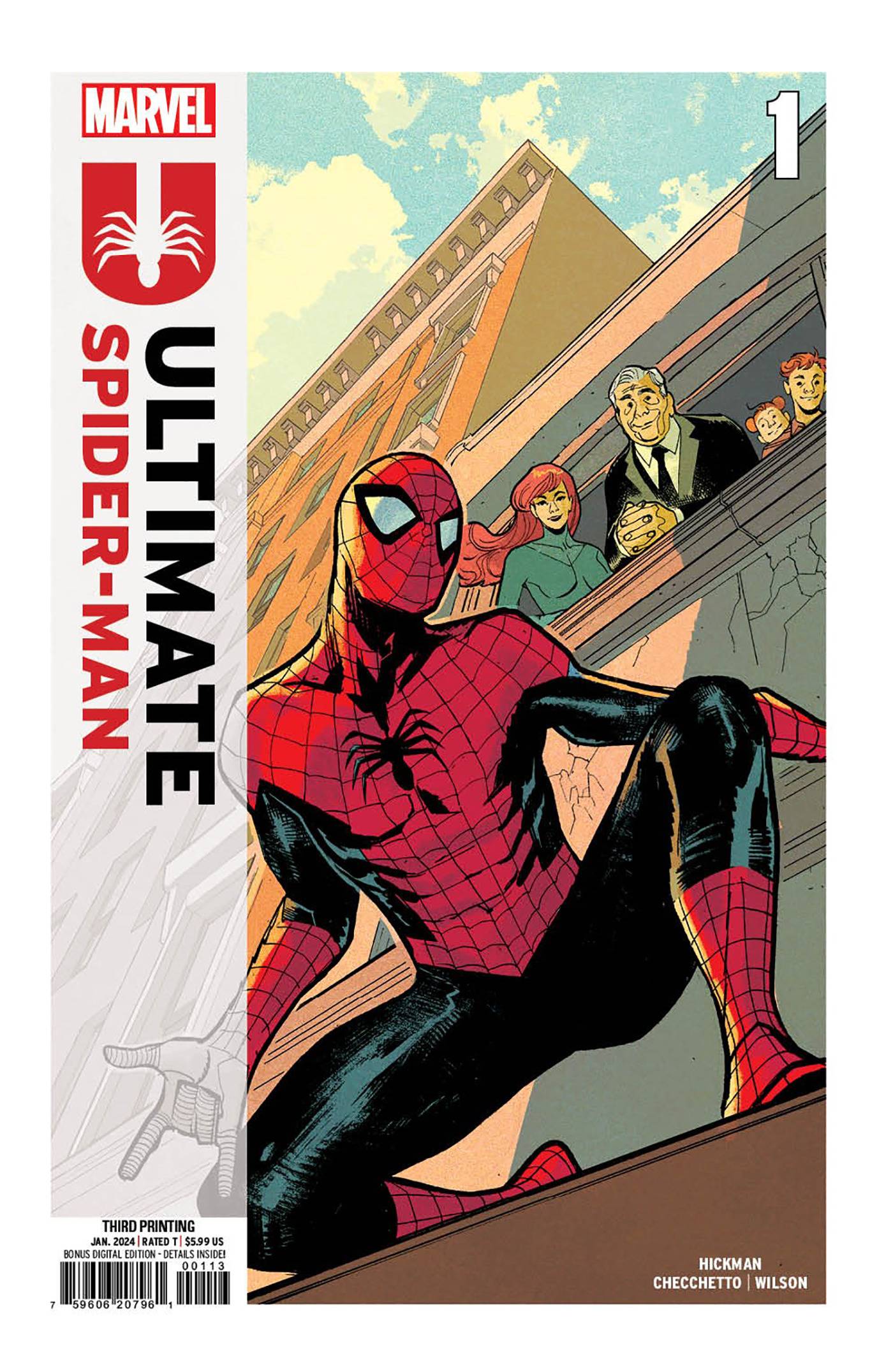 ULTIMATE SPIDER-MAN #1 3RD PRINTING SARA PICHELLI VAR