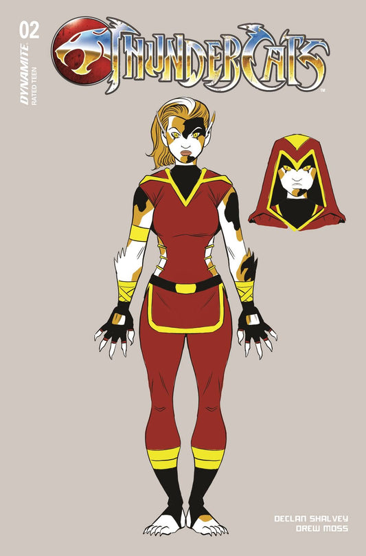 THUNDERCATS #2ZI 1:10 MOSS CALICA DESIGN INCENTIVE VAR