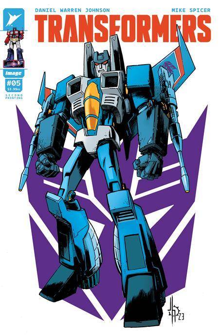 TRANSFORMERS #5 Second Printing Cvr B Jason Howard Var