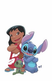 Lilo & Stitch #8 Cover E 1:7 Variant Edition Rousseau Color Bleed Virg